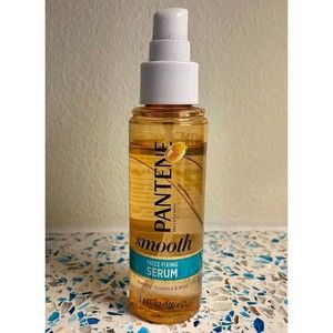 Pantene Smooth Frizz Fixing Serum 3.4 oz Humidity Resistance & Shine 85% Full